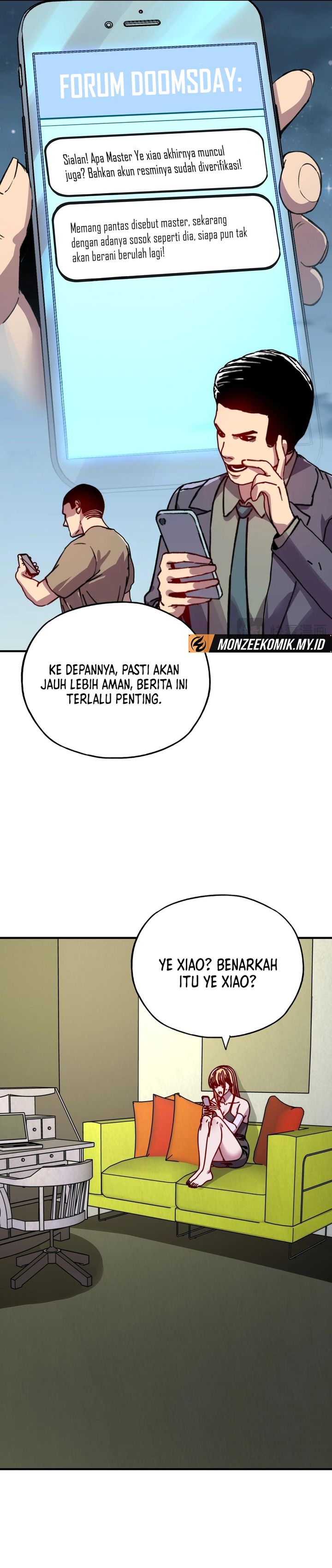 Start by Changing Your Job to the God of Wealth and Taming Billions of Divine Pets! Chapter 35 Bahasa Indonesia
