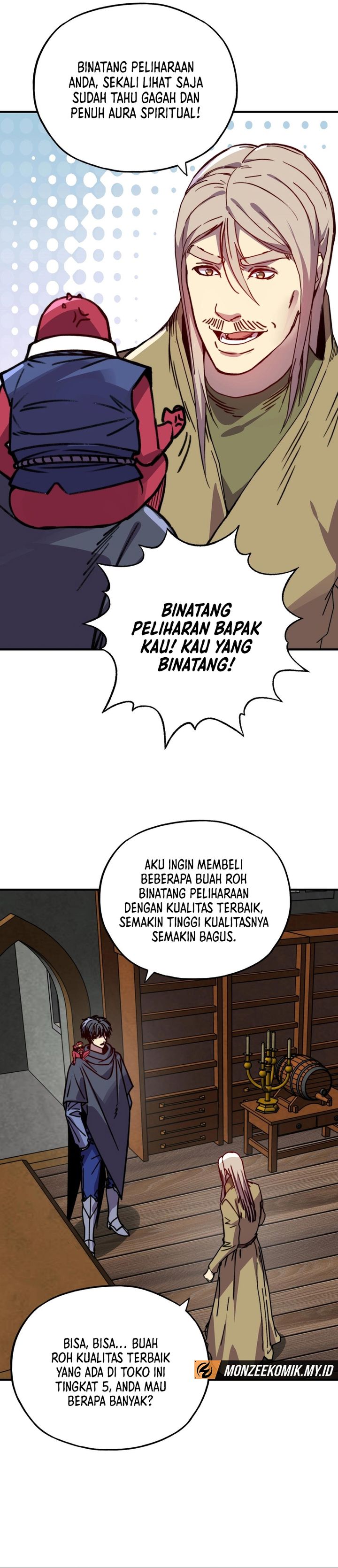 Start by Changing Your Job to the God of Wealth and Taming Billions of Divine Pets! Chapter 35 Bahasa Indonesia