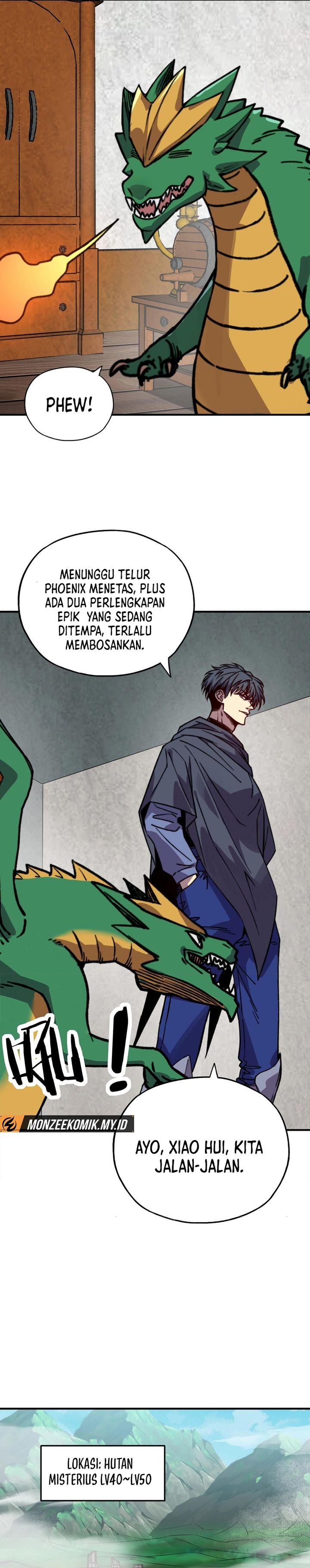 Start by Changing Your Job to the God of Wealth and Taming Billions of Divine Pets! Chapter 35 Bahasa Indonesia