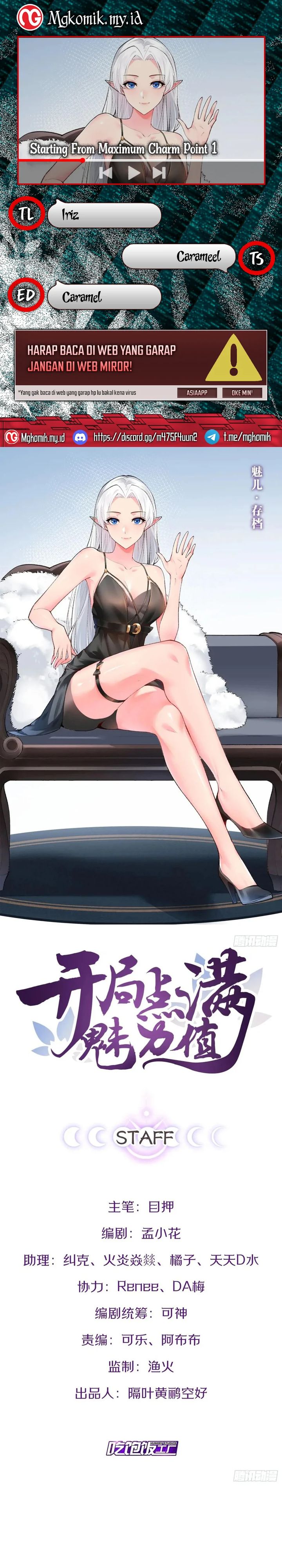 Starting From Maximum Charm Point 1 Chapter 116 Bahasa Indonesia