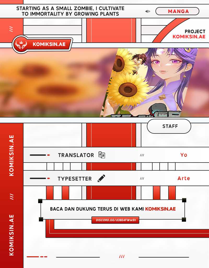 Starting as a Small Zombie, I Cultivate to Immortality by Growing Plants Chapter 15 Bahasa Indonesia