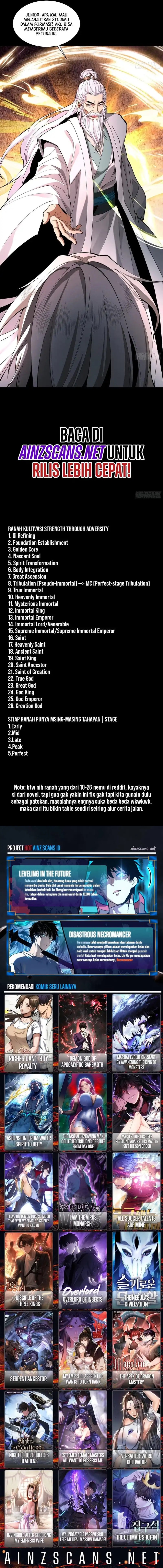 Strength Through Adversity, My Cultivation Knows No Limits Chapter 86 Bahasa Indonesia