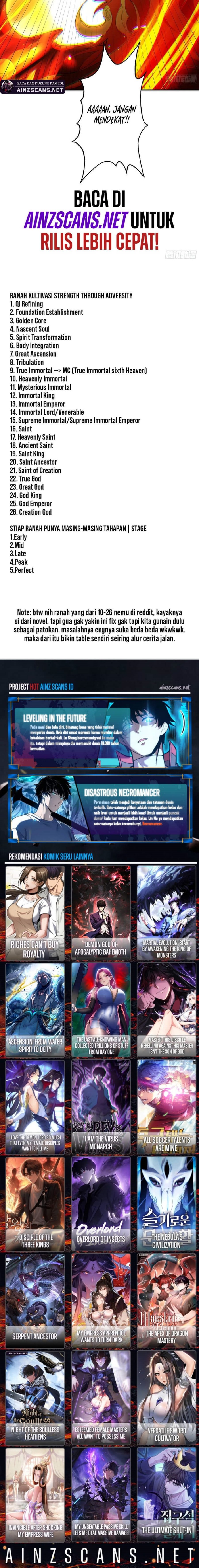 Strength Through Adversity, My Cultivation Knows No Limits Chapter 89 Bahasa Indonesia