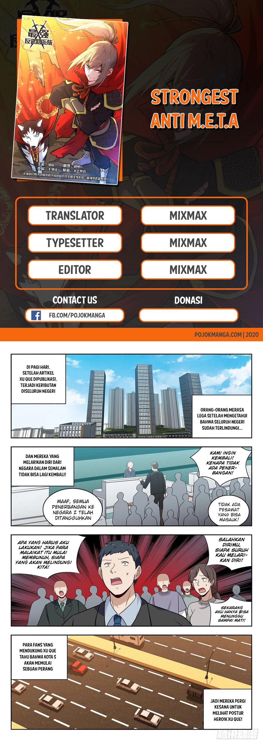 Strongest Anti M.E.T.A Chapter 307 Bahasa Indonesia