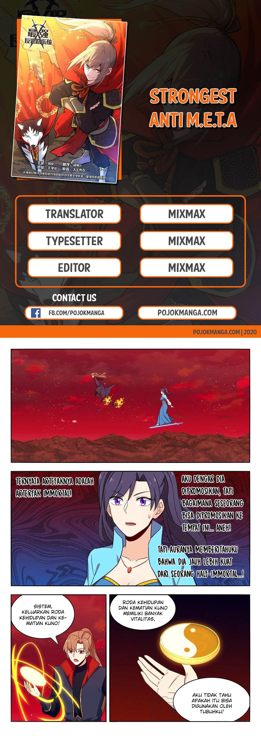 Strongest Anti M.E.T.A Chapter 365 Bahasa Indonesia