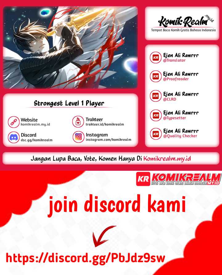 Strongest Level 1 Player Chapter 14 Bahasa Indonesia