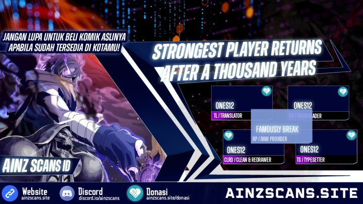 Strongest Player Returns After A Thousand Years chapter 6