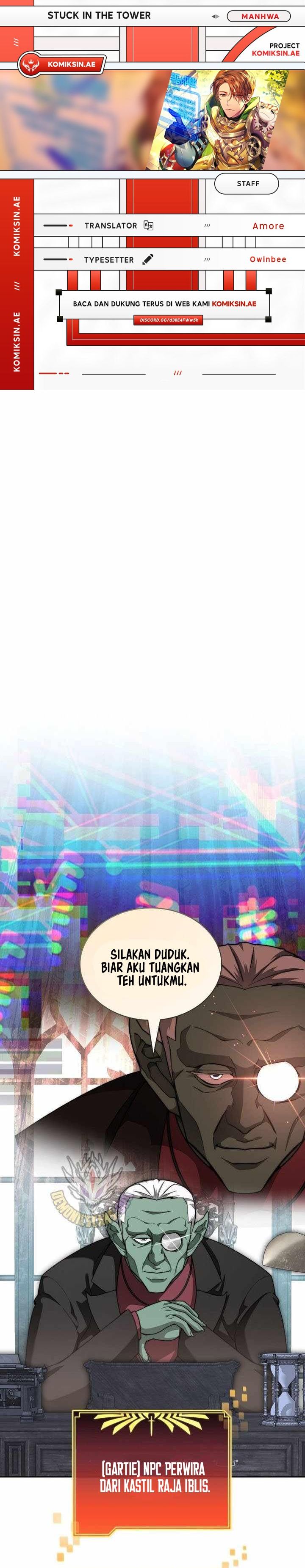 Stuck in the Tower Chapter 116 Bahasa Indonesia