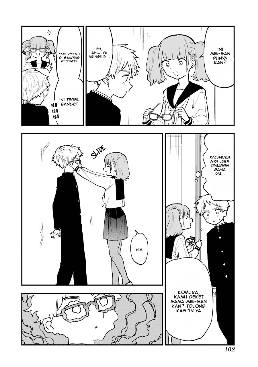 Sukinako ga Megane wo Wasureta Chapter 26 Bahasa Indonesia