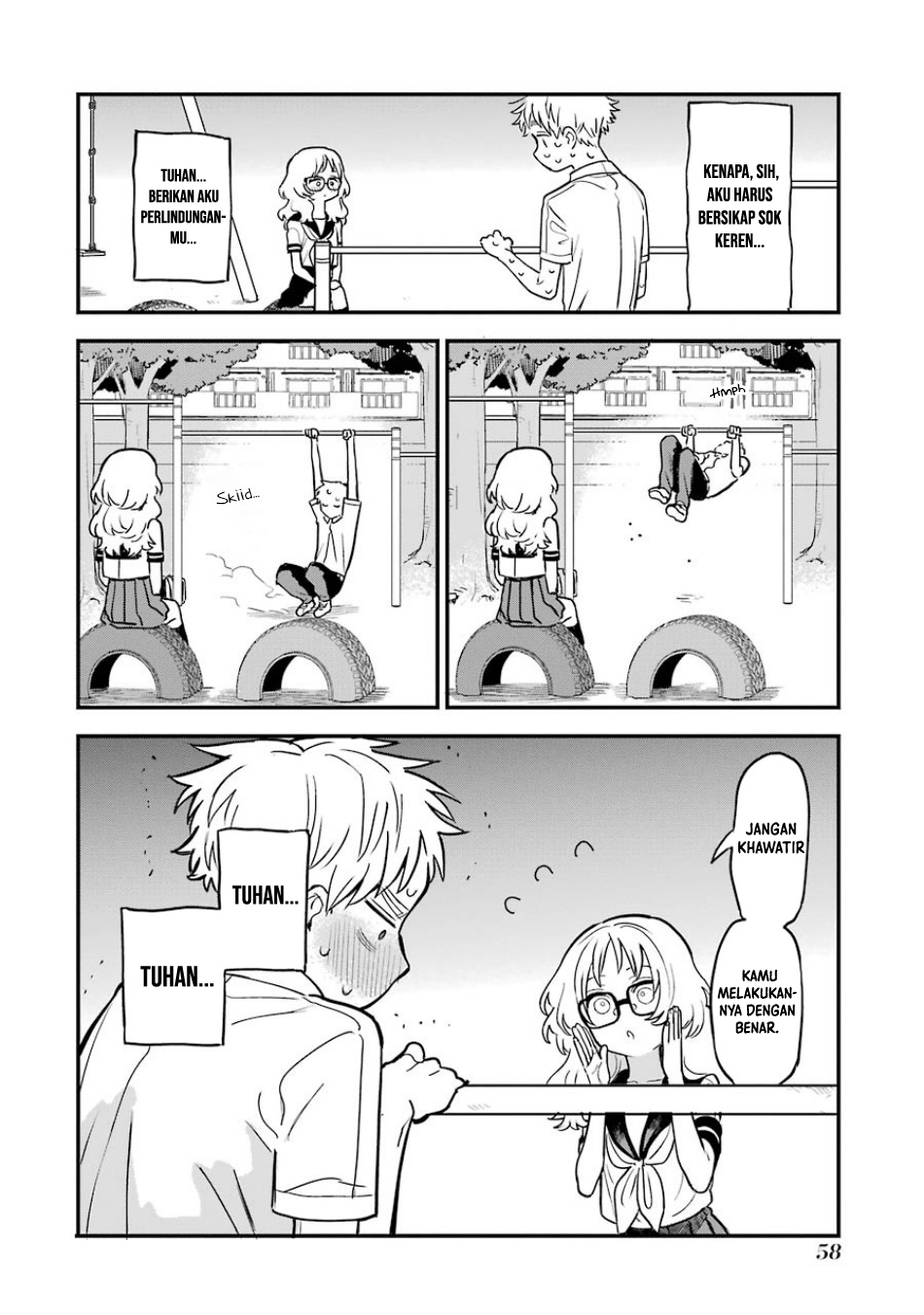 Sukinako ga Megane wo Wasureta chapter 60