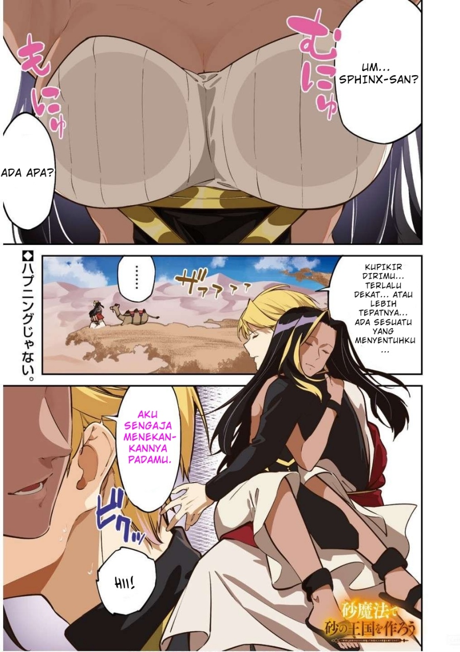 Suna Mahou de Suna no Oukoku o Tsukurou Chapter 06 Bahasa Indonesia