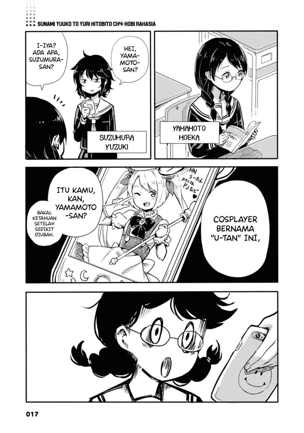 Sunami Yuuko to Yuri na Hitobito Chapter 04 Bahasa Indonesia