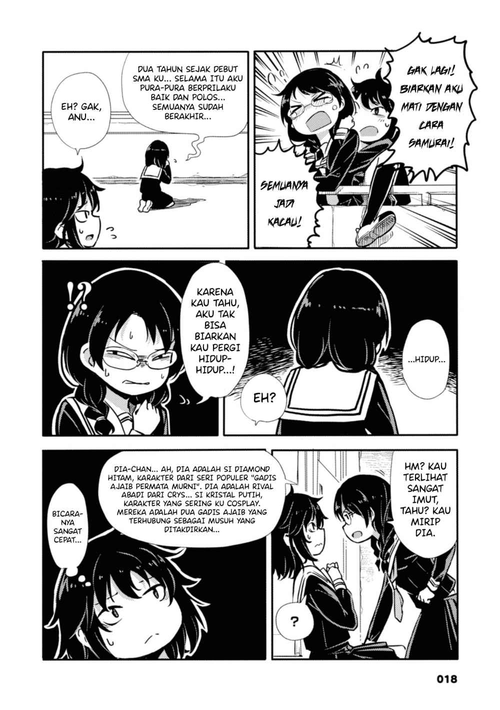 Sunami Yuuko to Yuri na Hitobito Chapter 04 Bahasa Indonesia
