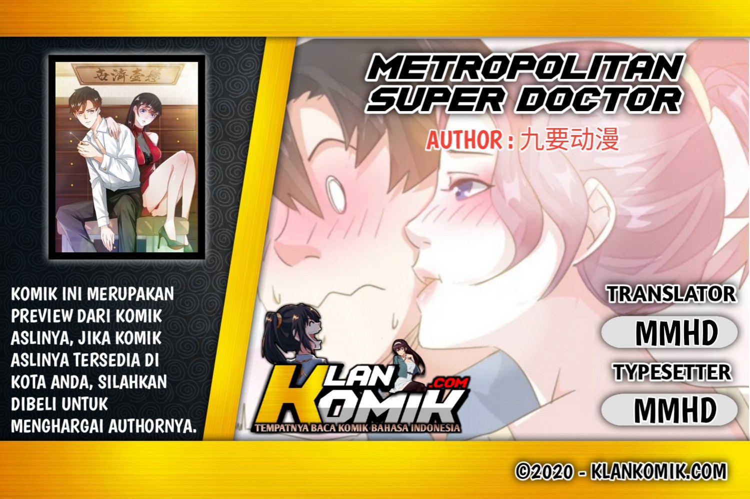 Super Doctor Metropolis Chapter 35 Bahasa Indonesia