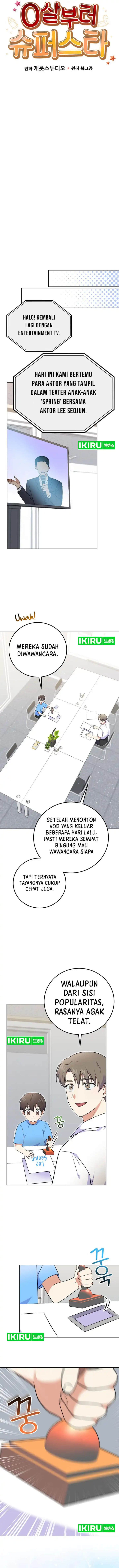 Superstar From Age 0 Chapter 52 Bahasa Indonesia