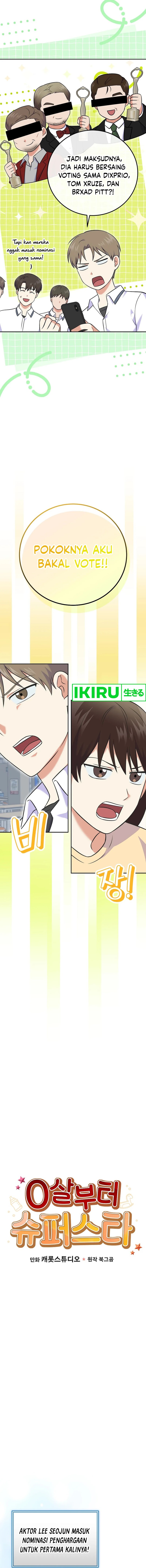 Superstar From Age 0 Chapter 54 Bahasa Indonesia