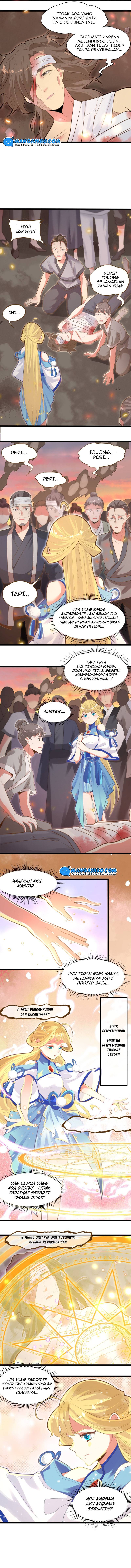 Surrounded by Monsters, I Found a Little Witch Chapter 08 Bahasa Indonesia