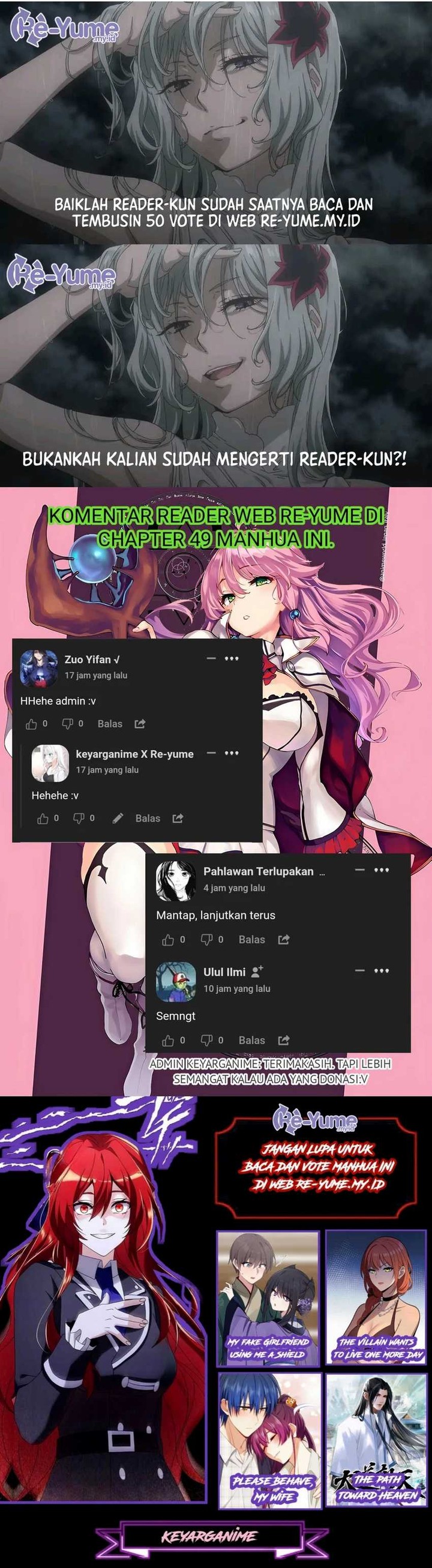 Survive As The Hero’s Husband Chapter 53 Bahasa Indonesia