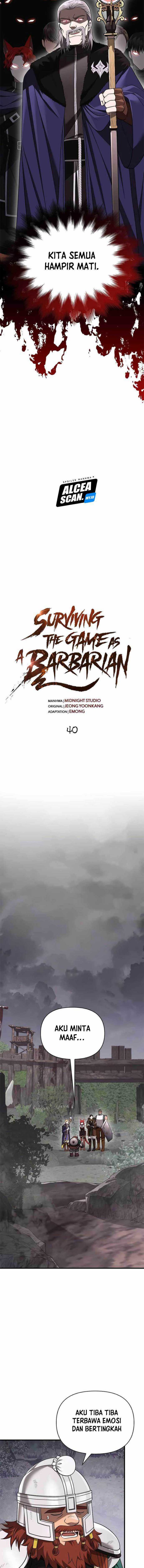 Survive as a Barbarian in the Game Chapter 40 Bahasa Indonesia
