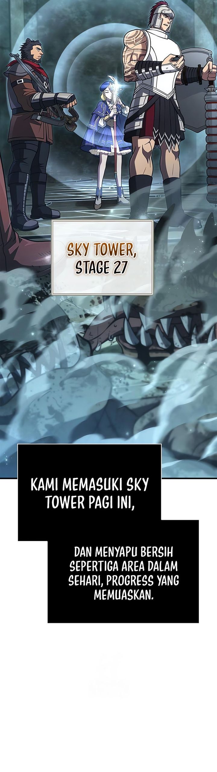 Survive as a Barbarian in the Game Chapter 119 Bahasa Indonesia