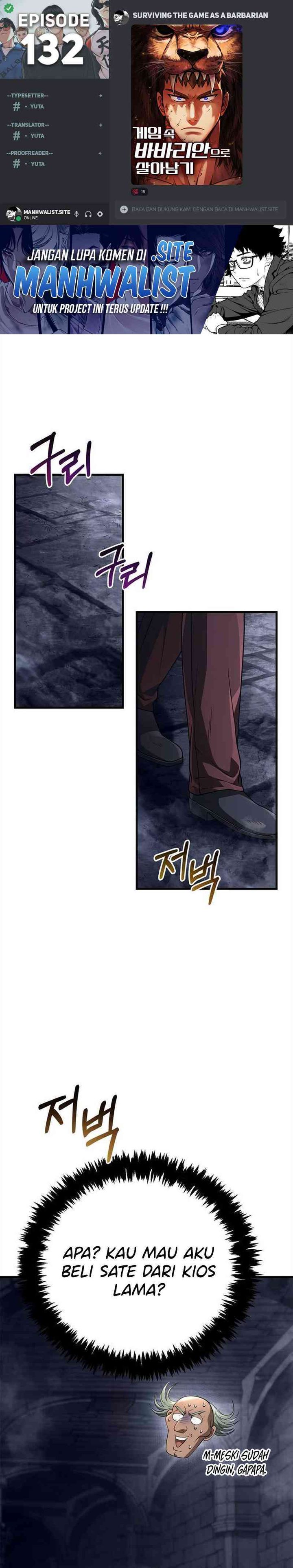 Dilarang COPAS - situs resmi www.mangacanblog.com - Komik survive as a barbarian in the game 132 - chapter 132 133 Indonesia survive as a barbarian in the game 132 - chapter 132 Terbaru 0|Baca Manga Komik Indonesia|Mangacan