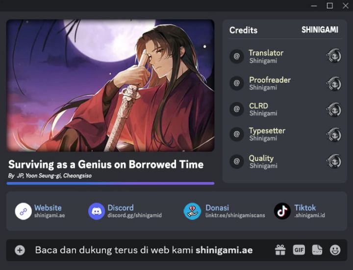 Surviving as a Genius on Borrowed Time chapter 32