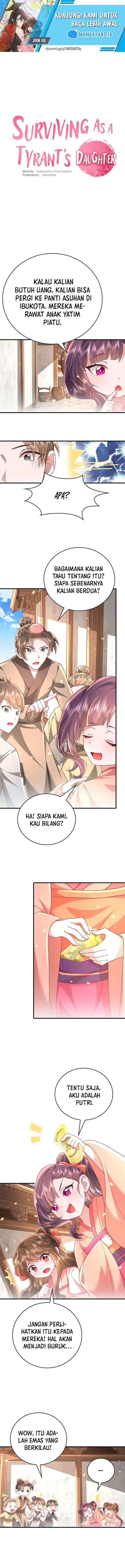 Surviving as a Tyrant’s Daughter Chapter 61 Bahasa Indonesia
