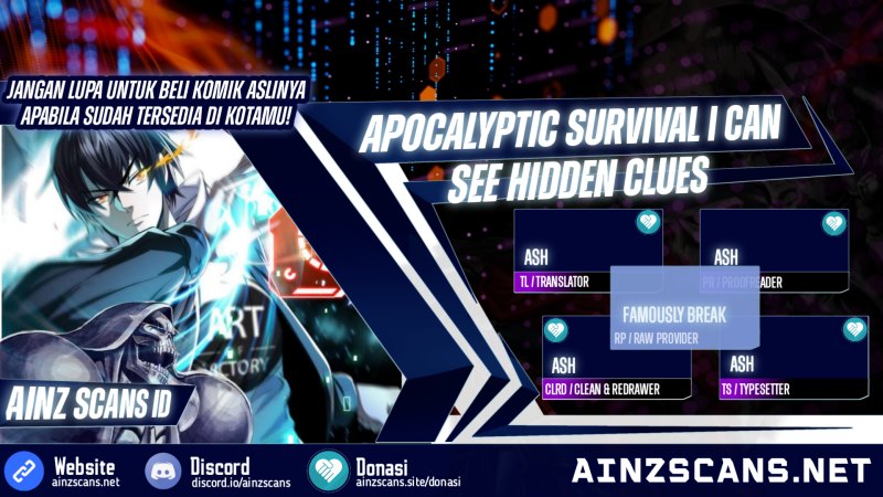 Surviving in the Apocalypse: I Can See Hidden Clues chapter 22