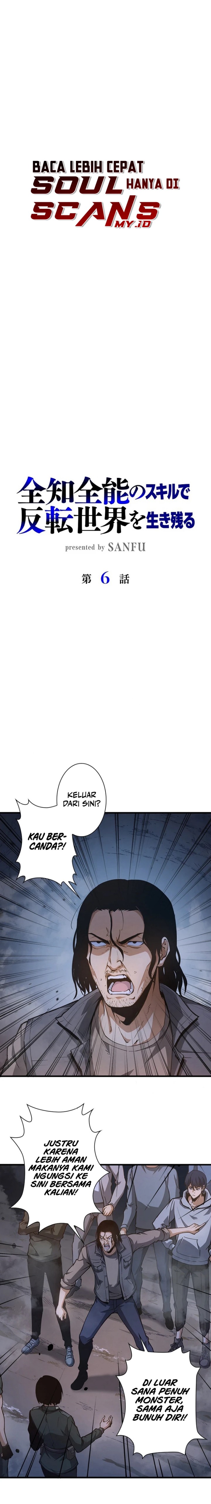 Surviving the Inverted World with Omnipotent Skills Chapter 06 Bahasa Indonesia