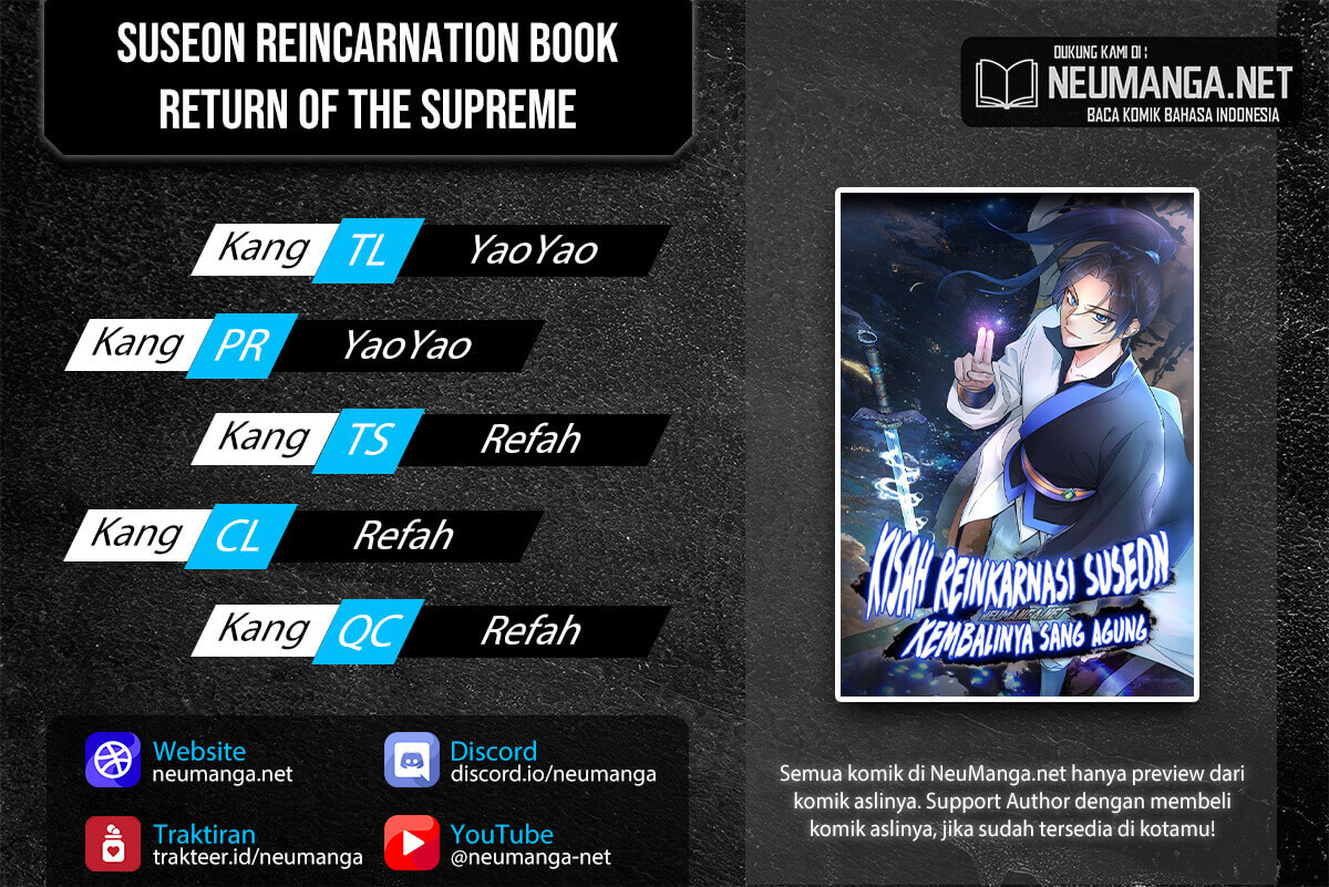 Suseon Reincarnation Book Return Of The Supreme chapter 7