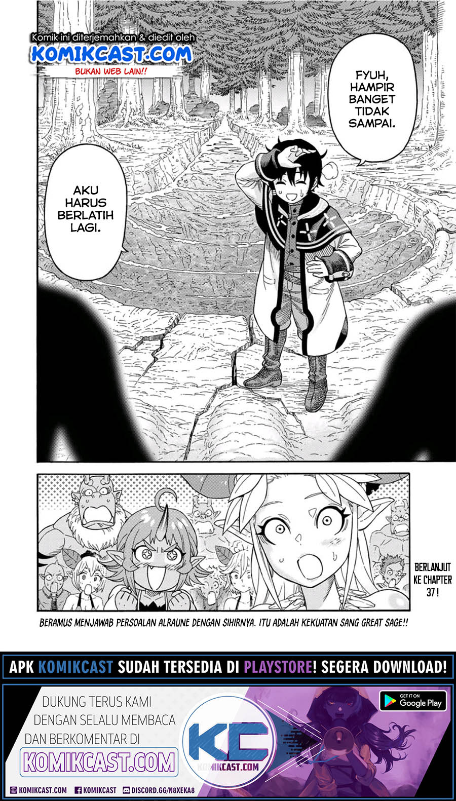 Suterareta Tensei Kenja ~ Mamono no Mori de Saikyou no dai ma Teikoku o Tsukuriageru ~ chapter 36