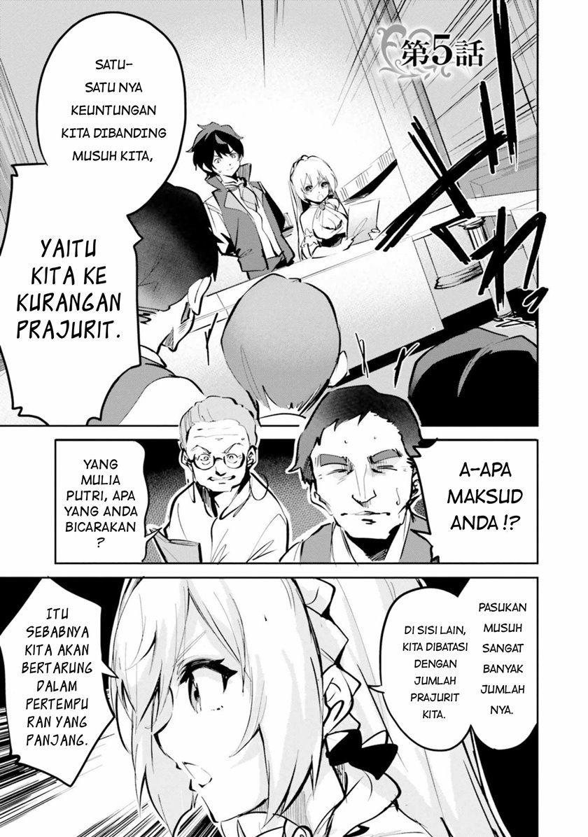 Suuji de Sukuu! Jyakushou Kokka Chapter 05 Bahasa Indonesia
