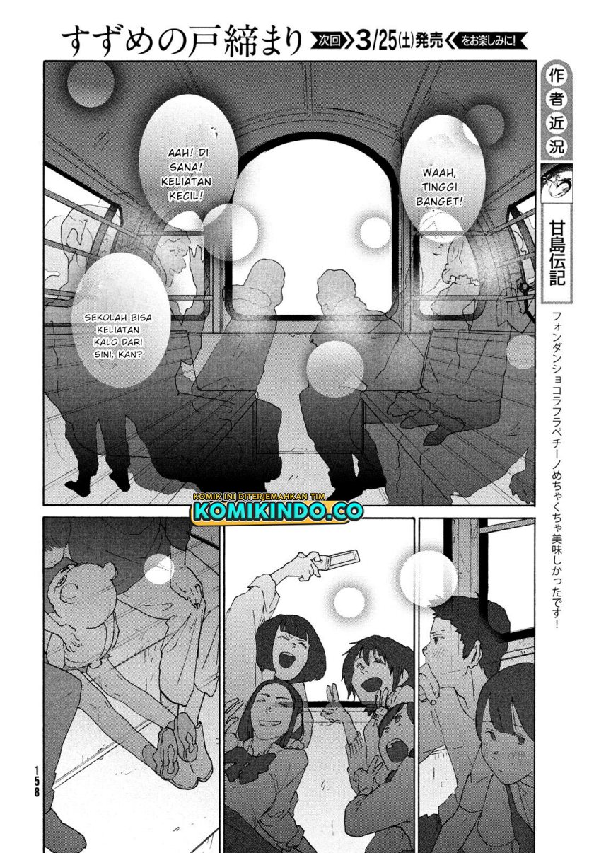 Suzume no Tojimari Chapter 06.2 Bahasa Indonesia