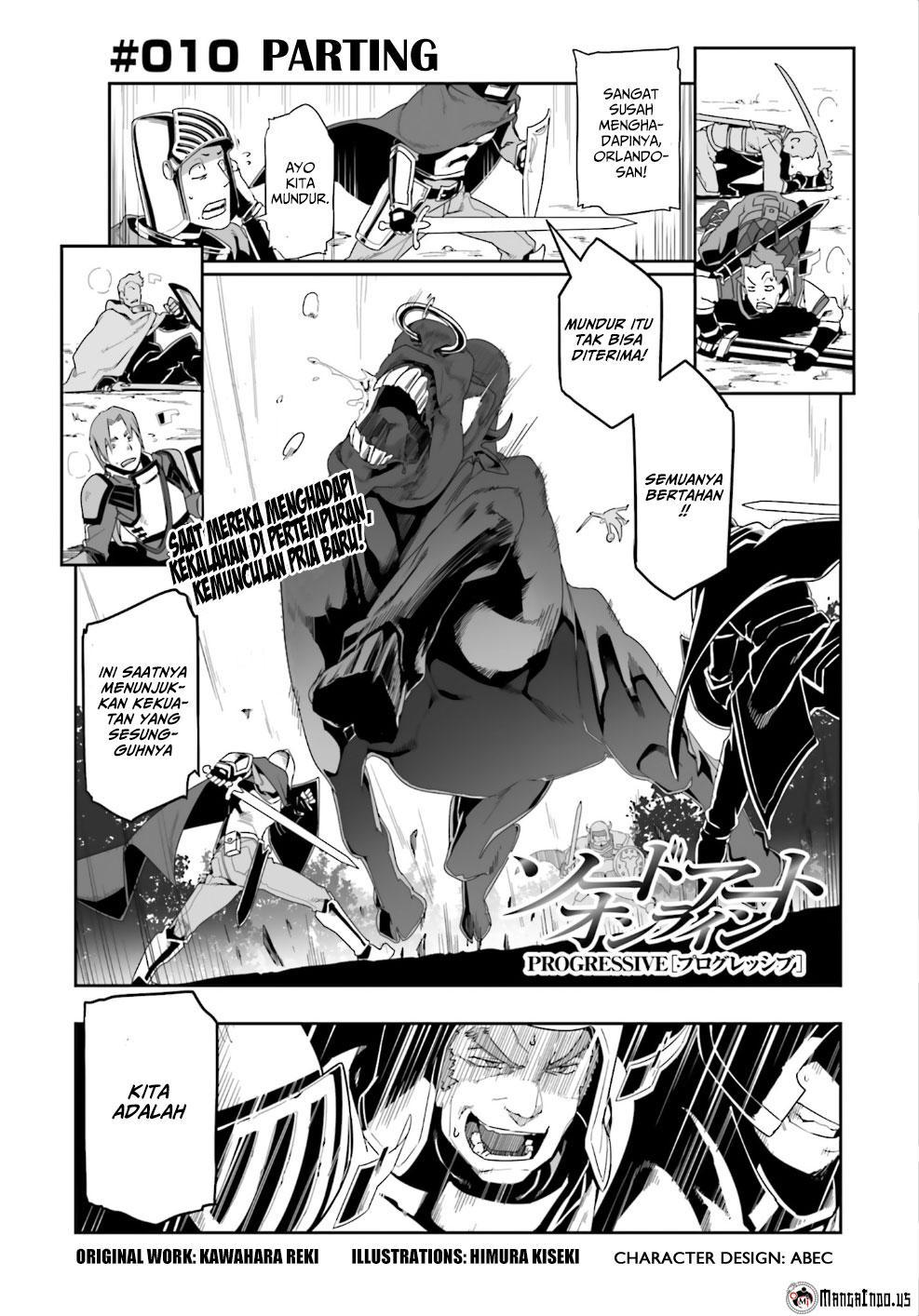 Sword Art Online: Progressive Chapter 10 Bahasa Indonesia