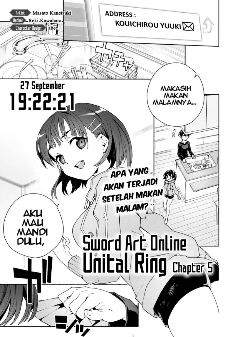 Sword Art Online Unital Ring chapter 5