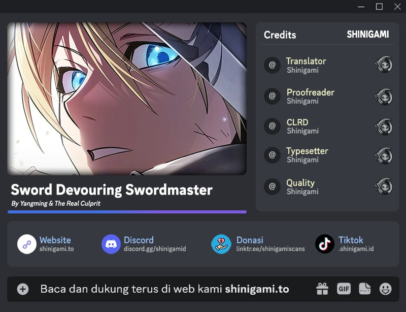 Sword Devouring Swordmaster Chapter 01 Bahasa Indonesia
