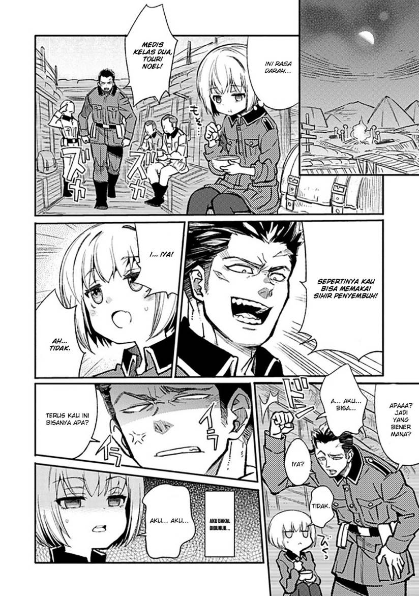 TS Eiseihei-san no Senjou Nikki Chapter 01 Bahasa Indonesia