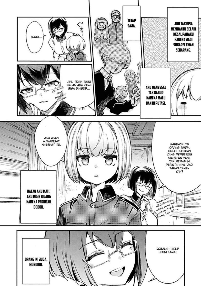 TS Eiseihei-san no Senjou Nikki Chapter 01 Bahasa Indonesia