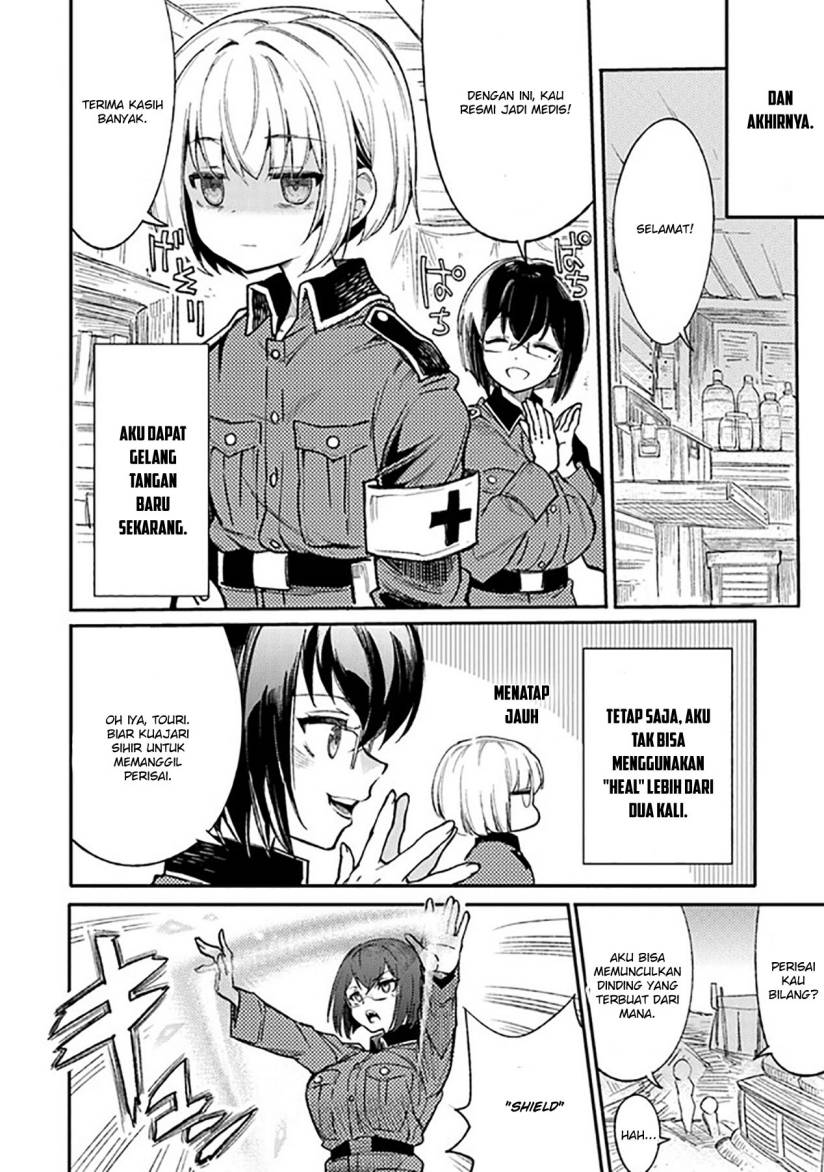 TS Eiseihei-san no Senjou Nikki Chapter 01 Bahasa Indonesia