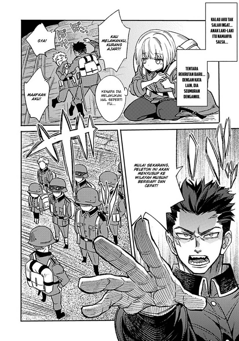 TS Eiseihei-san no Senjou Nikki Chapter 01 Bahasa Indonesia