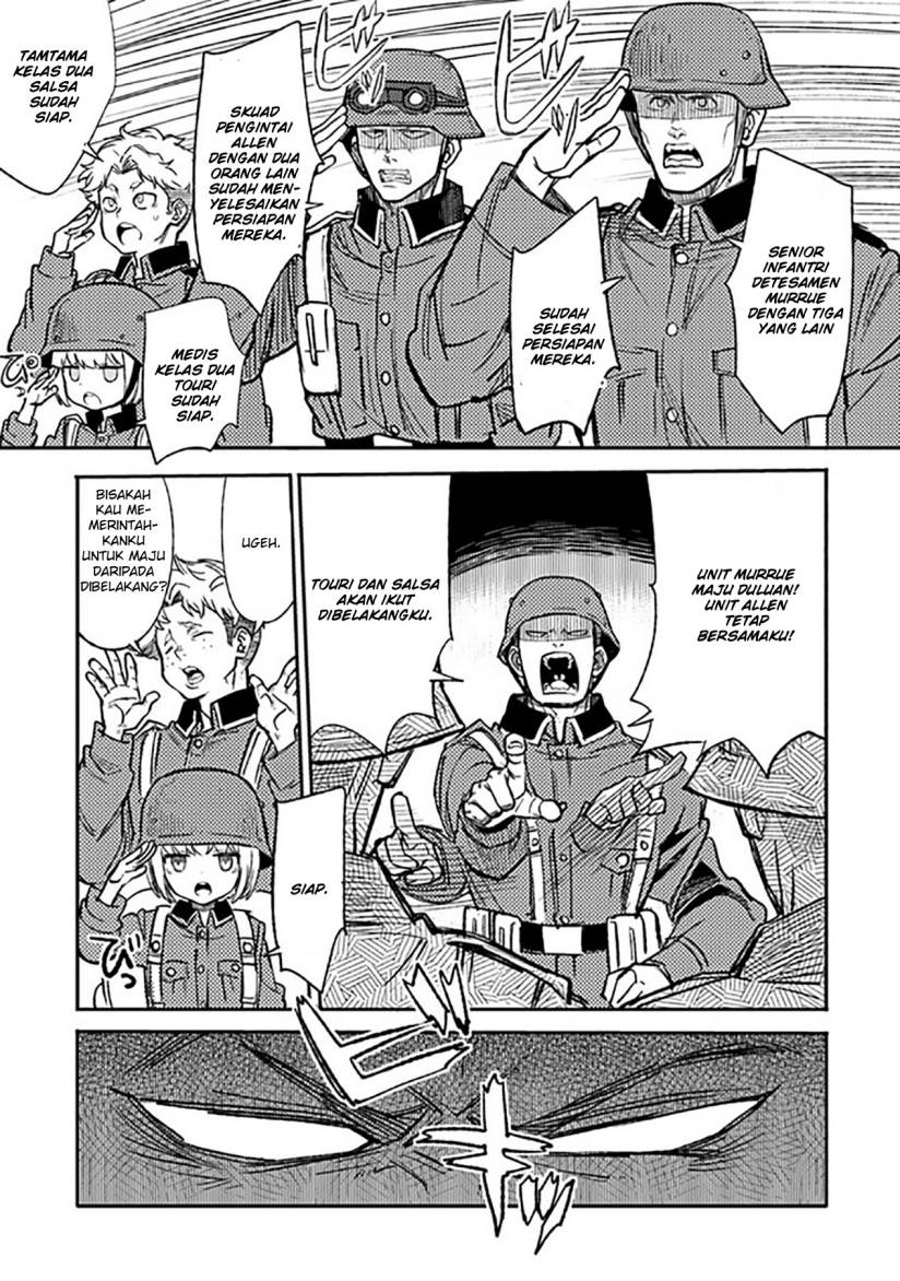 TS Eiseihei-san no Senjou Nikki Chapter 01 Bahasa Indonesia