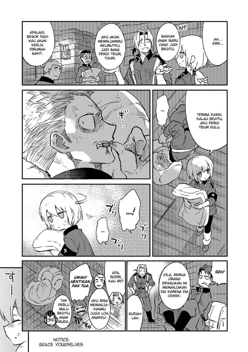 TS Eiseihei-san no Senjou Nikki chapter 8