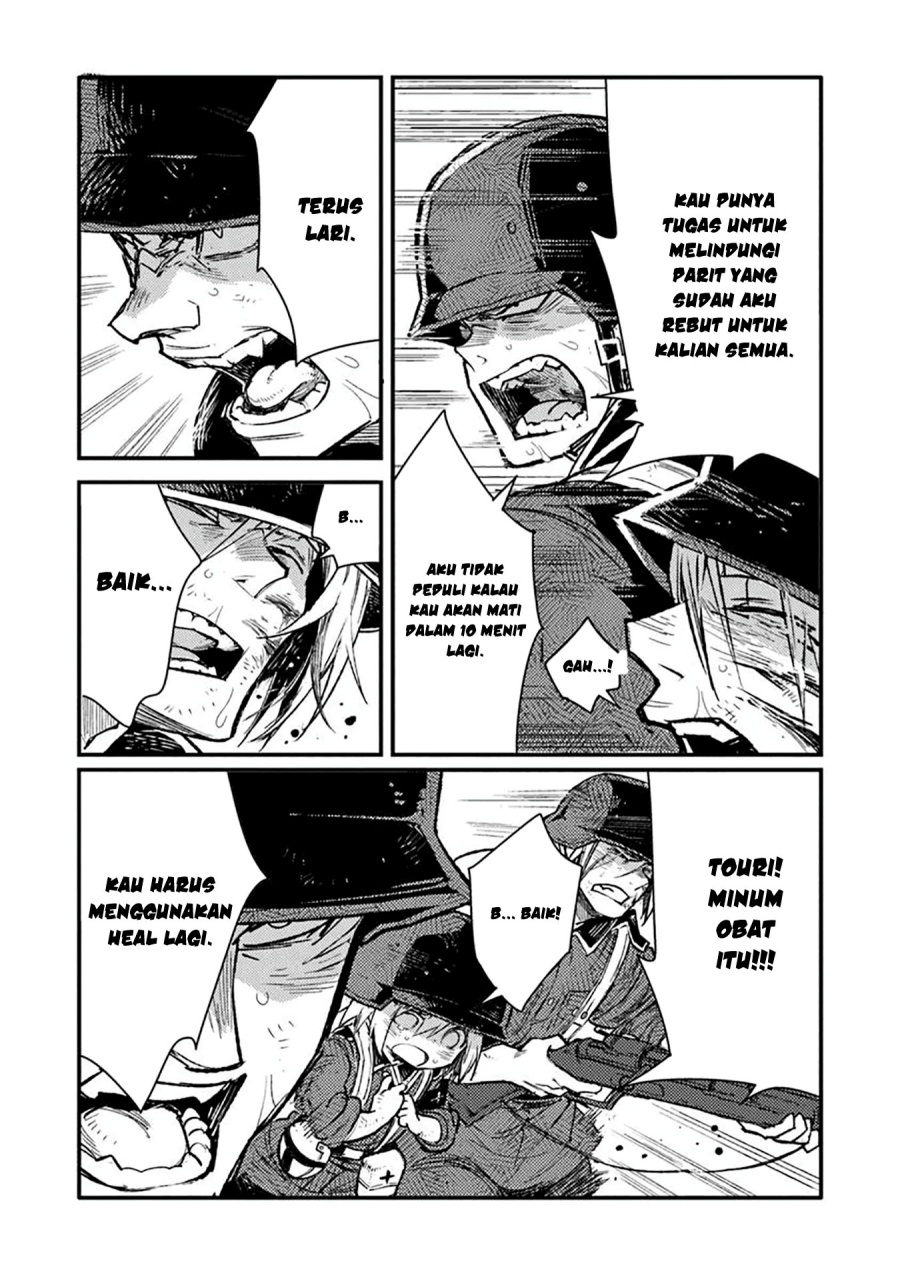 TS Eiseihei-san no Senjou Nikki Chapter 15 Bahasa Indonesia