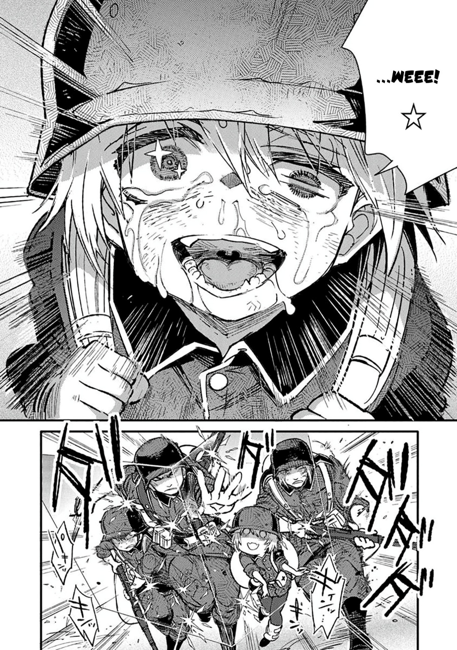 TS Eiseihei-san no Senjou Nikki Chapter 15 Bahasa Indonesia