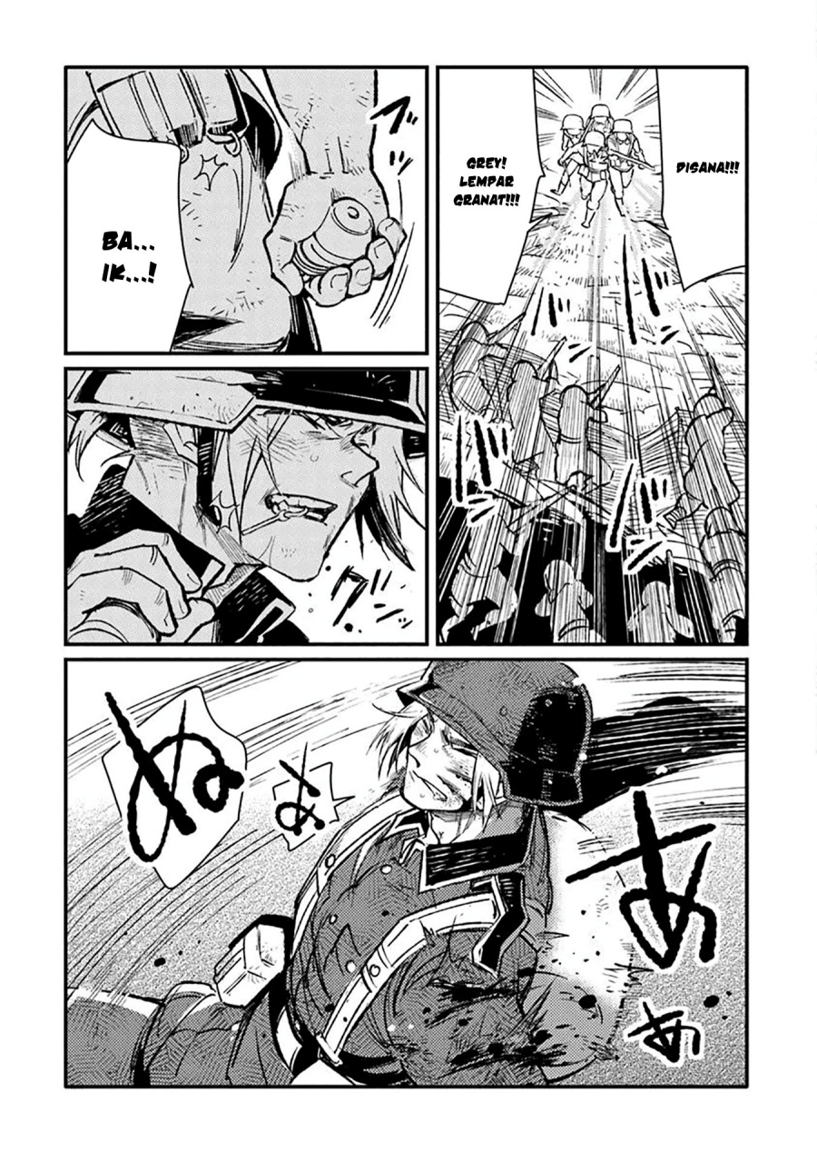 TS Eiseihei-san no Senjou Nikki Chapter 15 Bahasa Indonesia