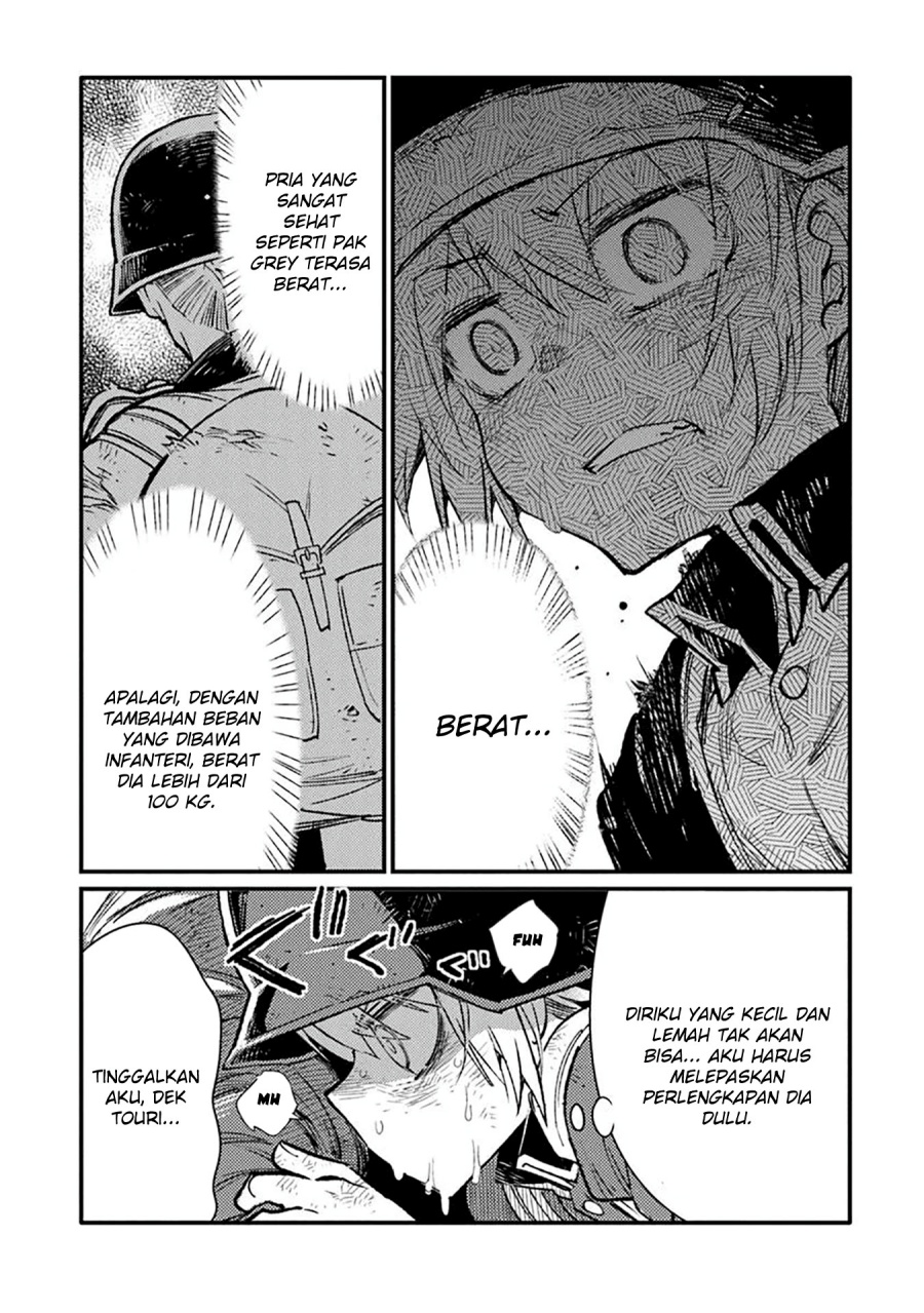 TS Eiseihei-san no Senjou Nikki Chapter 15 Bahasa Indonesia