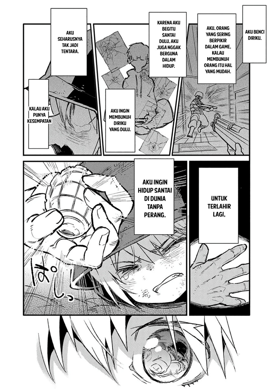 TS Eiseihei-san no Senjou Nikki Chapter 15 Bahasa Indonesia