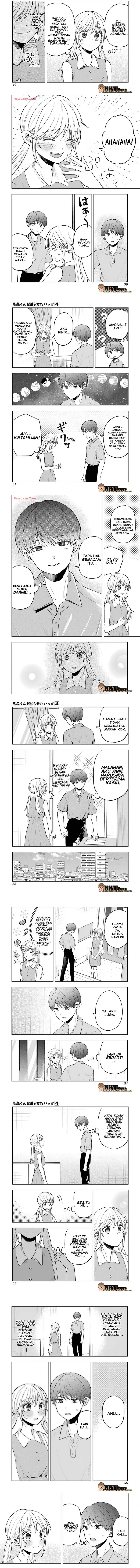 Takamori-kun wo Damarasetai!! Chapter 14 Bahasa Indonesia