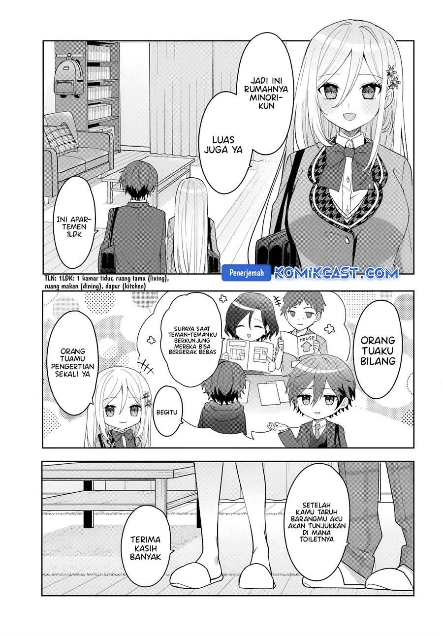 Takou no Koori Hime wo Chikan kara Tasuketara, Otomedachi kara Hajimeru Koto ni Narimashita Chapter 07.1 Bahasa Indonesia