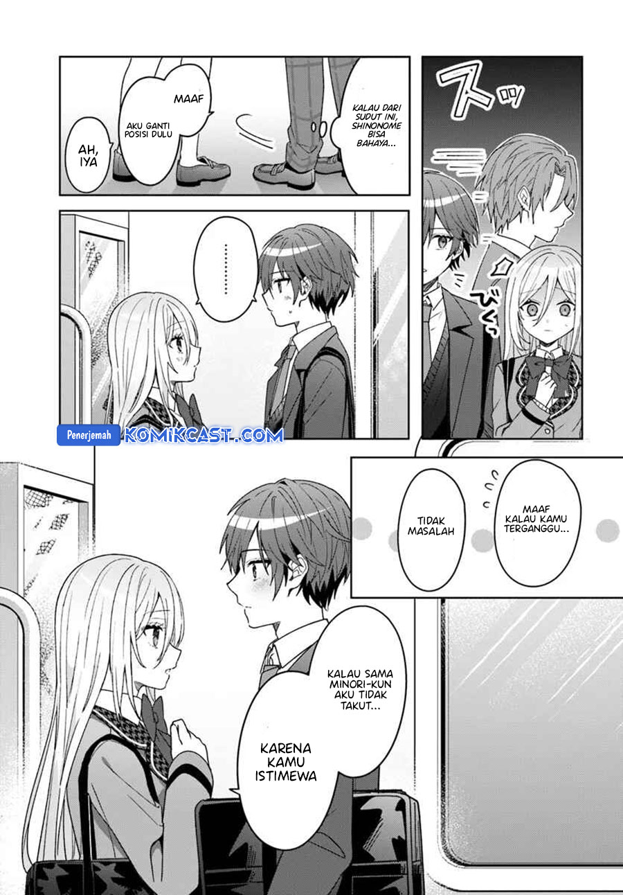 Takou no Koori Hime wo Chikan kara Tasuketara, Otomedachi kara Hajimeru Koto ni Narimashita Chapter 09.2 Bahasa Indonesia